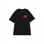 Nike Draakoniaasta CNY Seeria Puidul&otilde;ikeprint Muster &Uuml;mmargune Kael L&uuml;hike Varrukas Rula Ameerika Retro T-s&auml;rk Meeste Topid Must FQ3720-010 M