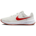 Nike Revolution 6 GS Summit White Track Red Laste tossud Obsidian DD1096-102 36