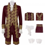 18. sajandi meeste viktoriaanlik kost&uuml;&uuml;m Regency frakk-jakk Marie Antoinette'i kost&uuml;&uuml;mikomplekt Halloweeni peokost&uuml;&uuml;m XXXL