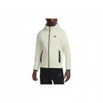Nike Spordir&otilde;ivad Tech Fleece Windrunner T&auml;ispikk lukuga kapuutsiga dressipluus Meriklaas/Must Meeste &uuml;laosad Kreem FB7921-020 XXL