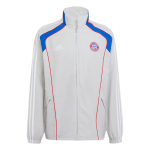 Adidas FC Bayern Treeningjakk Vabaaja Spordit&otilde;mblukuga Pikkade Varrukatega Jakk Meeste Jakid H&otilde;behall JF0592 XL