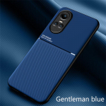 OPPO Reno 10 5G CPH2531 jaoks Luksusliku tekstuuriga pehmed magnetilised telefonikotid Oppo Reno10 Pro Global 2023 CPH2525 jaoks Tagakaas Reno10Pro 5G GL sinine