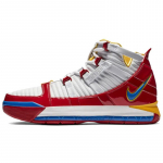 Nike LeBron 3 Superman Punased 2019 Tossud AO2434-100 38.5