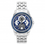 Citizen Calendrier Kuufa Roostevabast terasest Sinine sihver Eco-Drive BU0088-51H 100M Meeste k&auml;ekell sinine