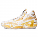 Adidas Ric Flair X Adidas Dame 7 Gca 'White Gold Metallic' tossud FY2802 40⅔