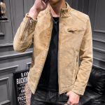 Uus s&uuml;gisene meeste vintage teksamantel, noorte vabaaja jope meeste korea mood &uuml;hev&auml;rviline meeste puuvill XXXL