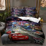 Laste Lightning Cartoon Voodipesu Kolmeosaline Tekikott Spain Cama 90