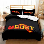 Rust Game Logo Voodipesu Komplekt &Uuml;heinimese Twin Full Queen King Suuruses Pol&uuml;ester Magamistoa Tekikate T&auml;iskasvanute Laste Tekikott Tekikate Komplekt 70x133cm 2pcs