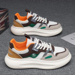 Meeste v&otilde;rk vabaaja tossud Uued mugavad hingavad platvormkingad Disainer meeste pehme tallaga jooksujalatsid Tenis Masculino 39