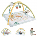 Aktiviteedimatt - Fisher Price - Loomad Gym Sensimals - Meeltem&auml;nguasjad - Kaasaskantav - Kasvav