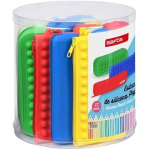 Trousse d'&eacute;colier - SAFTA - Pop It - Multicolore - Lot de 12 pi&egrave;ces - Mixte puhas