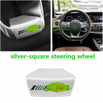 For Mercedes-Benz A B C E Class GLA CLA GLC GLE GLS W213 W205 x253 Steering Wheel Emblem Decor Decal Sticker Badge Round steering wheelmuQ