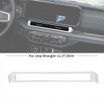 White Air Con Vent climate controls ABS Cover Trim For Jeep Wrangler JL JT 2024+