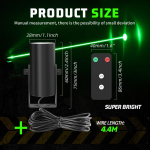 2 tk Las LED Piitsvalgustid Piitsavaba Antenn Kaugjuhtimispuldiga Polaris Rzr 1000Xp Atv Utv jaoks black