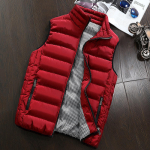 Meeste vest tuulekindel vest Meeste jope varrukateta vest talvejope vabaaja mantel Meeste udupuuvillane soe paks vest paks vest XXXXXL hall