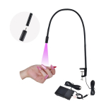 5W UV ripsmeliim Kiiskuivav lamp Ripsmestuudio K&otilde;vastav lamp Ilusalongi Spetsiifiline LED-klamplamp black