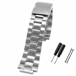 Tugev roostevabast terasest kellarihm timex jaoks T2N720 T2N721 T2N739 TW2R55500 kellarihm meeste k&auml;ev&otilde;ru 24*16mm metallist kellarihm 24mm