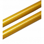 carbon fiber for Ford Ranger 2012-2016 Two Sides Front Hood Bonnet Gas Struts Lift Support Shock Damper Absorber Car Styling Yellow Carbon Fiber