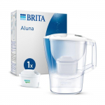 BRITA - Carafe filtrante Aluna avec filtre Maxtra Pro 1 unit&eacute; (Blanc) valge