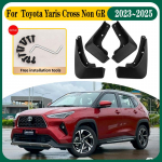 Autode poritiivad Toyota Yaris Cross Non GR 2024 2025 jaoks Pritsmekaitse Porikaitse Eesmised ja Tagumised Tiivad Autotarvikud