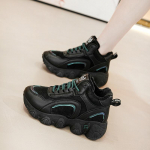 Naiste talvised paksu platvormiga jalutusketsid, libisemiskindlad, kunstkarusnahaga vooderdatud l&uuml;hikesed pahkluusaapad, paeltega jooksukingad, naiste soojad fliisvoodriga lumesaapad 40