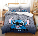 Anime Multifilm Tekikott Kuninganna Suurus Kuninga Suurus Voodipesu Komplekt Armas Prinditud 3 tk Laste Mugav Voodipesu Sisaldab 2 Padjap&uuml;&uuml;ri EU Single(135*200cm)3pcs