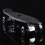 Penny Board rula, helendavad rattad, Mini Fish Board, linna cruiser, retro rula-t&otilde;ukeratas, moodsad t&auml;ielikud rulad, 22