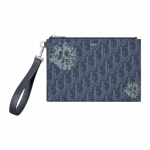 Dior x Denim Tears A5 kott Sinine Meeste kotid 2ESCA338DDO-H560 Basic Set (Bag+Dust Bag)