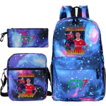 C Ronaldo &otilde;pilaskott + v&auml;ike &otilde;lakott + pliiatsitops kolmeosaline seljakott School bag 3-piece set