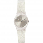 Swatch Lady SILVER GLISTAR TOO Unisex K&auml;ekell LK343E (Autentne import)