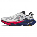 Anta Abrasion Resistant Breathable Low top Carbon Plate Running Shoes Men's White Blue Red 112436617AS-2 39