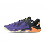 Li Ning Pro Textile, Synthetic Leather Cushioning Slip Resistant Abrasion Resistant Low top Badminton Shoes Unisex AYAT009-2 40