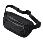 ALPAKA Bravo Sling Mini V2 Axoflux 300D Messenger kott, &Otilde;lakott, Crossbody kott, Reguleeritav rihm, 2,5L mahtuvus, Mahutab iPad Mini, T&auml;iuslik black