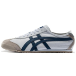 Onitsuka Tiger MEXICO 66 Leather Lightweight Low top Casual Shoes Unisex White Blue D4J2L-0158 42.5