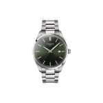 TISSOT PR100 Kollektsioon Kvartsmehhanism 100m Veekindlus Meeste Kell Kell 40mm Roheline sihverplaat T150.410.11.091.00 Green Dial black