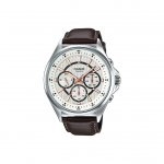 CASIO Meeste Standardseeria Valge Kell MTP-E303L-7AVDF Regular Watch Box
