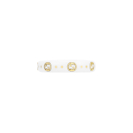 Gucci Icon Interlocking Double G Kuldne S&otilde;rmus Unisex s&otilde;rmused Valge 679262-J85V5-8062 21