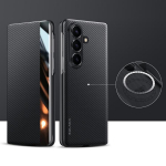 SULADA Kevlar 600D Tekstuuriga Nutika Akna Nahast Telefoni&uuml;mbris For Samsung Galaxy Z Fold7 5G must