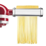 Pasta lisatarvik KitchenAid mikserile, Pasta leherullik, Spagetti Fettuccine l&otilde;ikur, Roostevabast terasest nuudlid, Sobib k&otilde;igile KitchenAid Chef mudelitele A spaghetti cutter
