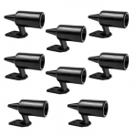 Lot de 8 Sifflets &agrave; Ultrasons Anti-Gibier pour Voiture, Effaroucheur Sanglier et Cerfs, des Accidents pour Auto, Camion, Motos, SUV
