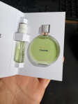 Chanel Chance Eau de Parfum 1.5ml - V&auml;rske lilleline l&otilde;hn, kauap&uuml;siv, mitmek&uuml;lgne igap&auml;evaseks kandmiseks. roheline