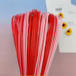 500g 2.4mm PE &uuml;mmargune s&uuml;nteetiline rotangist kudumismaterjal Plastikust kootud m&ouml;&ouml;bli paranduseks Tooli laua korvi umbes 90 meetrit 500g