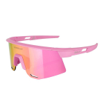 Oubao polariseeritud rattaprillid meestele ja naistele, jooksu- ja jalgrattavarustus, tuule- ja liivakindlad v&auml;lispordiprillid Black Frame-True REVO Red black