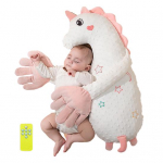 Beebi lohutav peopesa lutt Pehme pl&uuml;&uuml;sist magamisabi Beebi une toetav padi Anti-startle lohutav m&auml;nguasi imikutele G