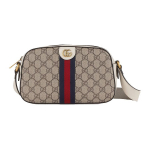 Gucci Ophidia GG Supreme Kaamerakott Beež Valge Nahk&auml;&auml;ris Roheline Punane V&ouml;&ouml; Kuldne Risti Keha K&auml;ekott Naistele Igap&auml;evaseks Pendelr&auml;ndeks 681064-96IWT-9794 Basic Set (Bag+Dust Bag)