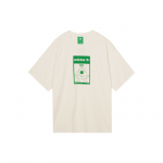 Adidas Originals x Disney Mike Tr&uuml;kitud Unisex L&otilde;tv L&otilde;ikega Kreemjas Valge T-s&auml;rk GP3393 XL