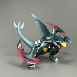 Bkm Pokemon Anime Nukk Dekoratiivne Mudel Mega Garchomp Kahes V&auml;rvis Gk Tegevuskujud PVC Kuju M&auml;nguasi Kingitus Disainitud Lastele Poistele S&uuml;nnip&auml;ev