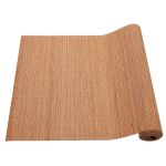 1 tk K&auml;sitsi valmistatud bambusest teematt Mitmek&uuml;lgne laualina teetseremoonia laualaudade kaunistamiseks Kuumakindel libisemiskindel pestav 100X30X0.1CM beige