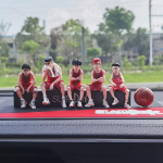 Slam Dunk Anime 5tk Multikakujuht Punane Istuv T&uuml;nn Kaede Rukawa Hanamichi Sakuragi Tegevuskuju Q Versioon PVC Mudel Kingitused