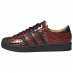 adidas Superstar Vintage Fox Brown Croc Unisex tossud Core-Black-Gold-Beige JQ3258 36